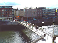 The view from Quartiere Bloom Apartments in the heart of Dublin Ireland