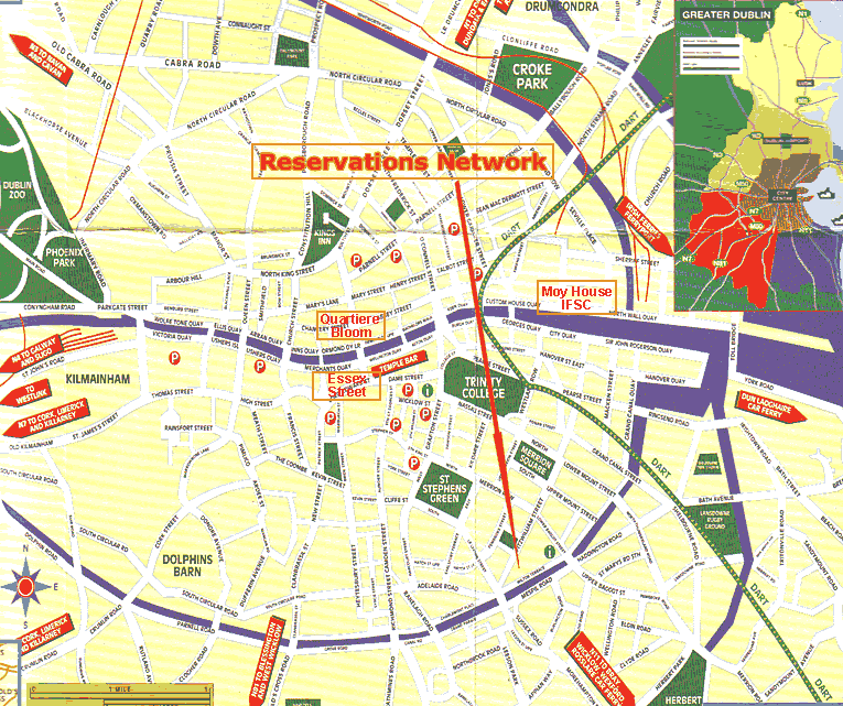 map of dublin city centre